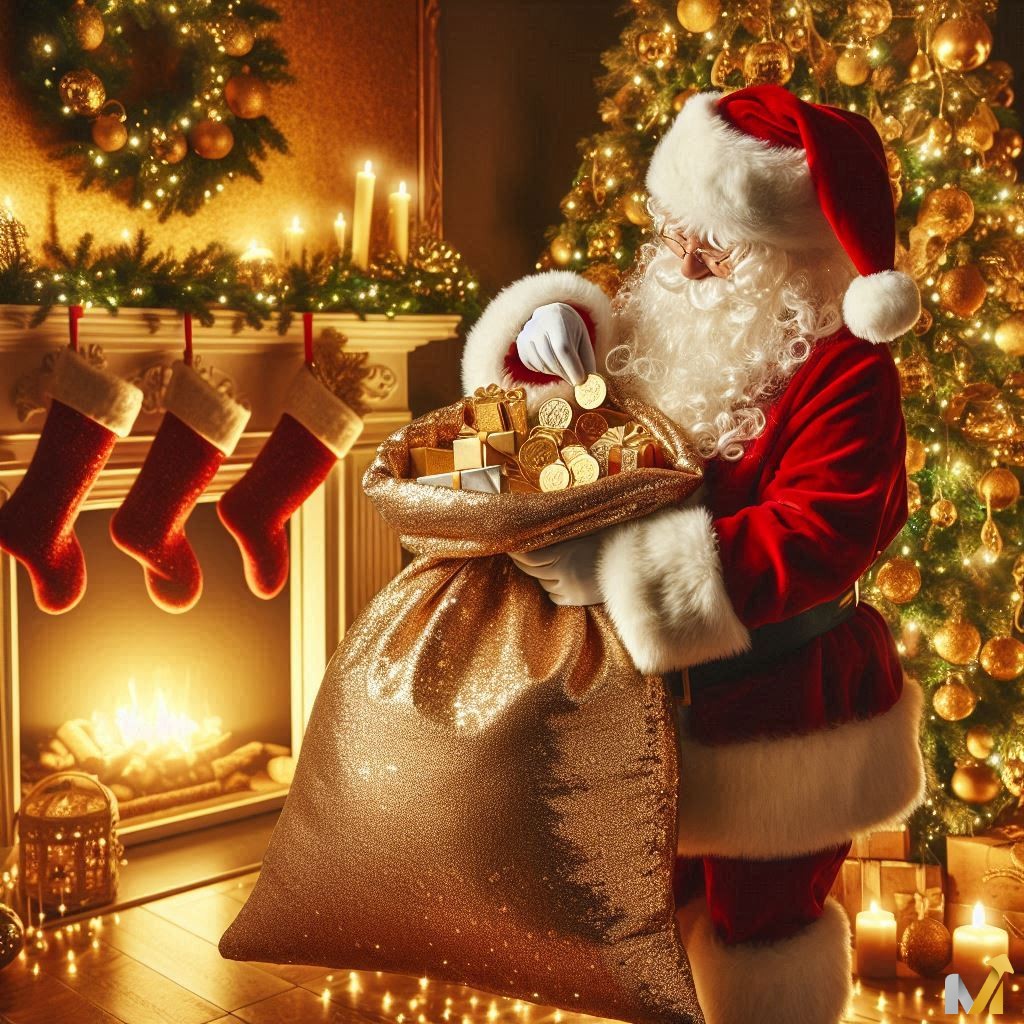 نماد و سنت طلا در کریسمس